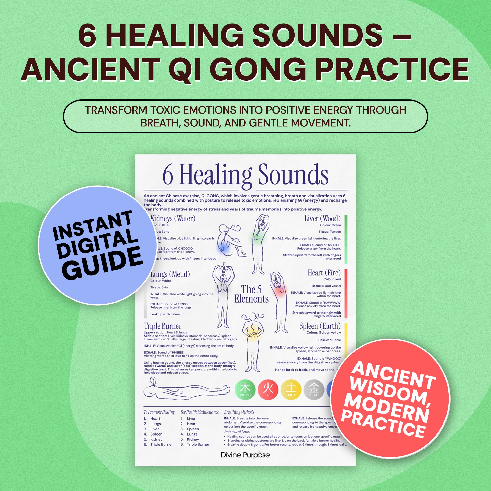 Release Years of Stored Trauma Through Ancient Qi Gong