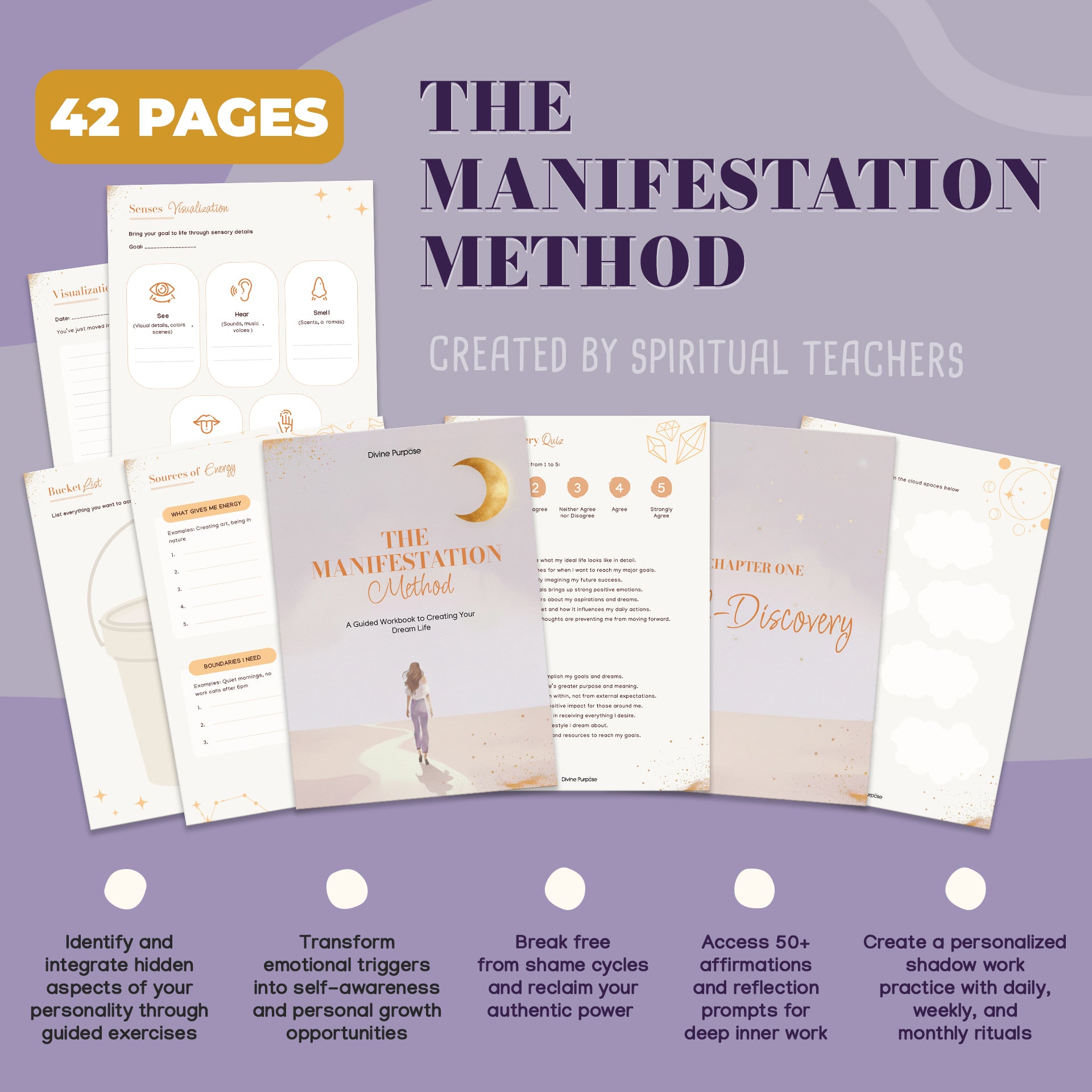 The Manifestation Method Workbook & Journal