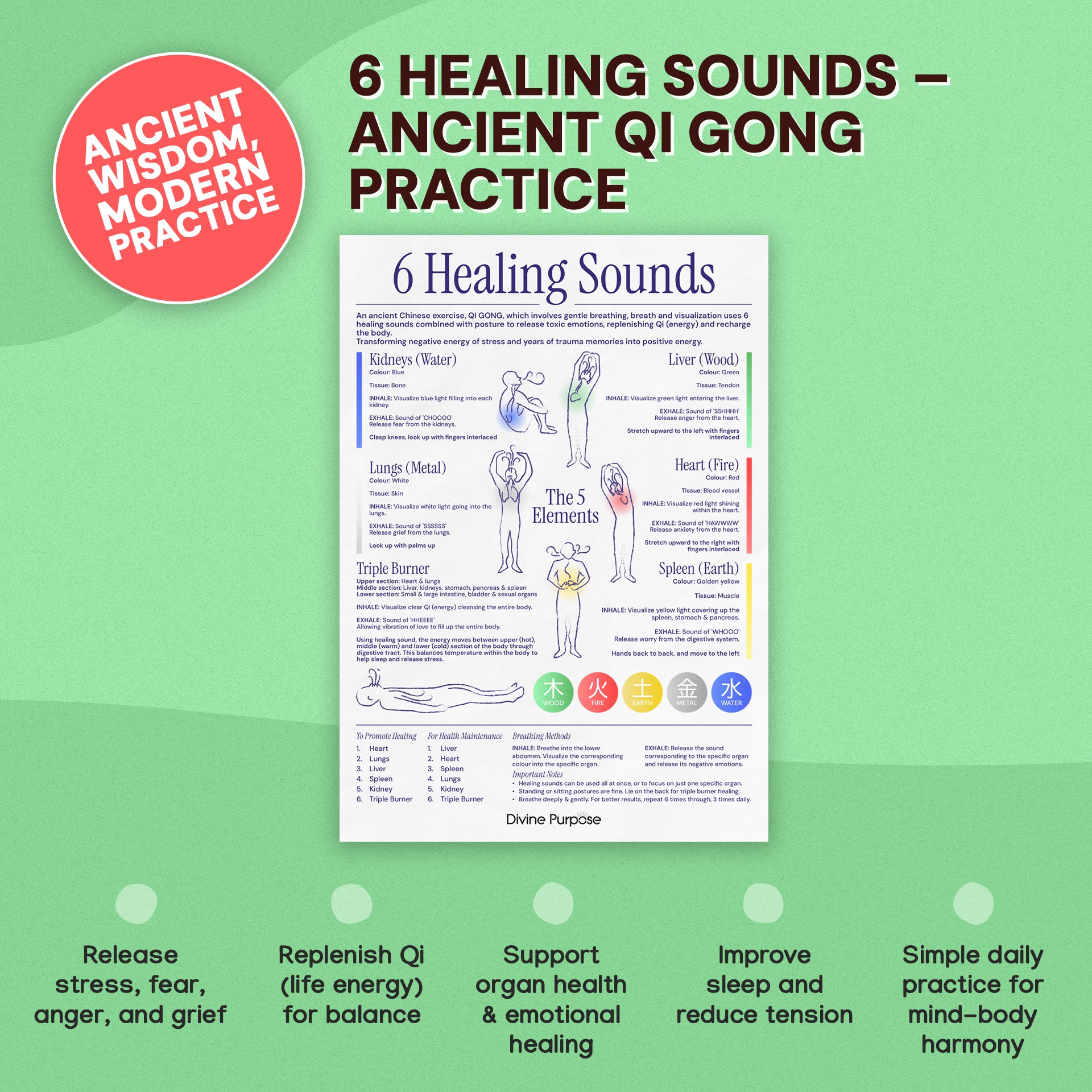 Release Years of Stored Trauma Through Ancient Qi Gong