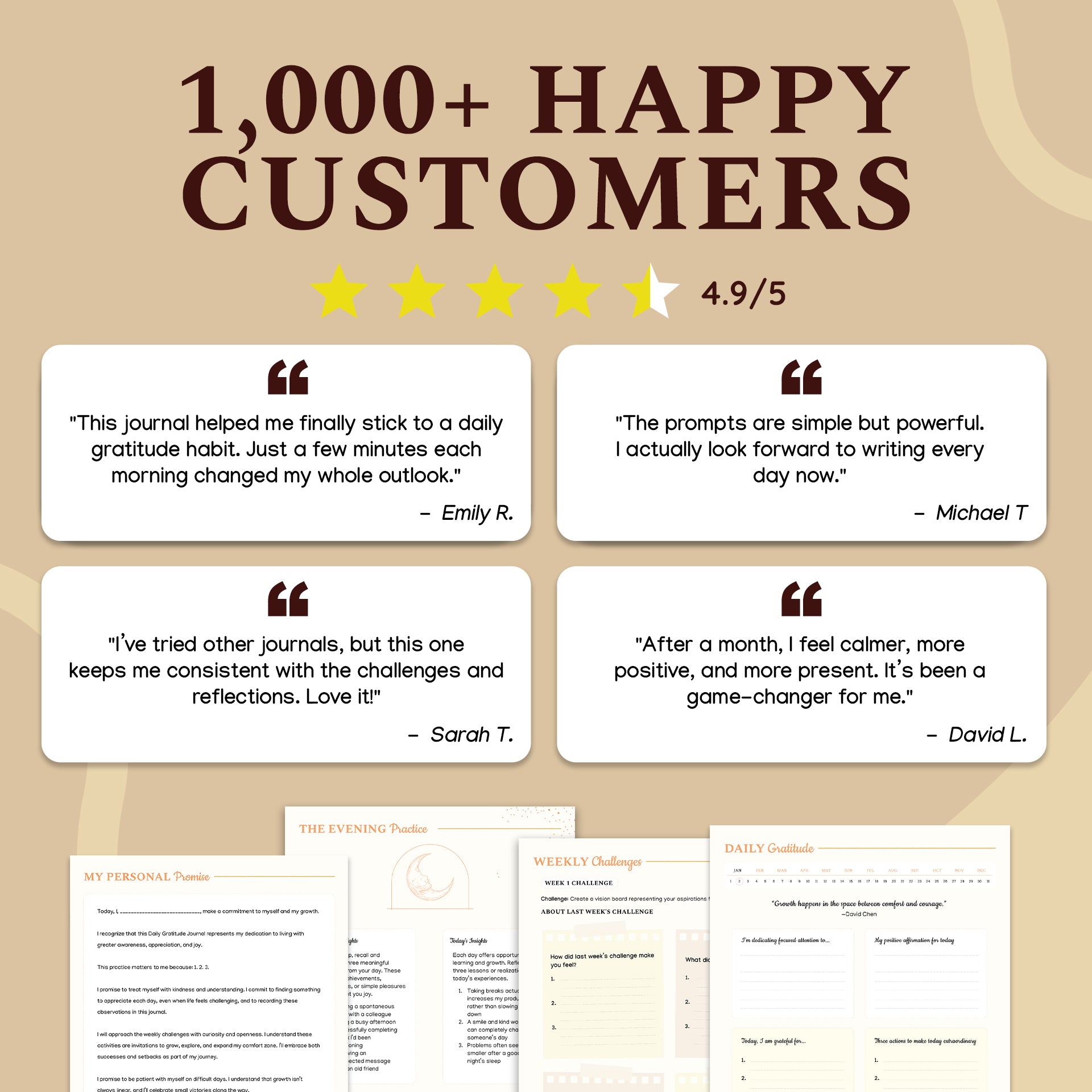 The Daily Gratitude Journal